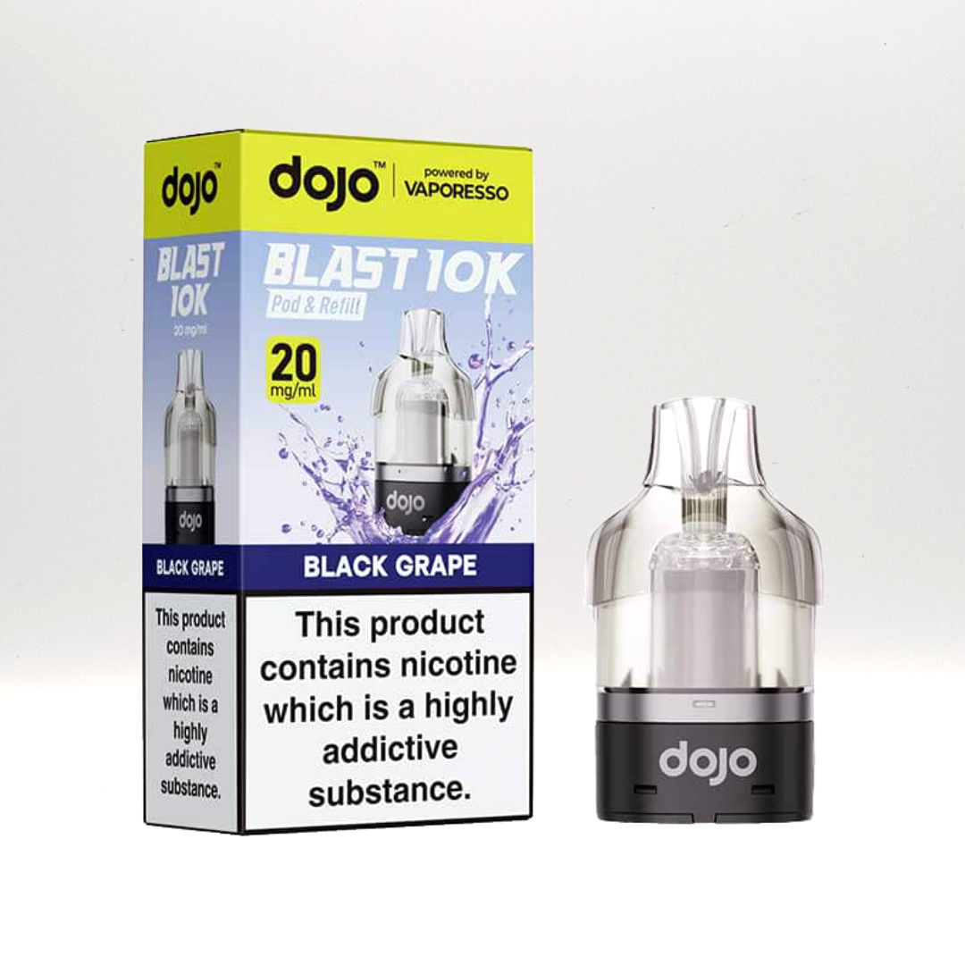 Vaporesso Dojo Blast 10K Prefilled Pod + Refill Container