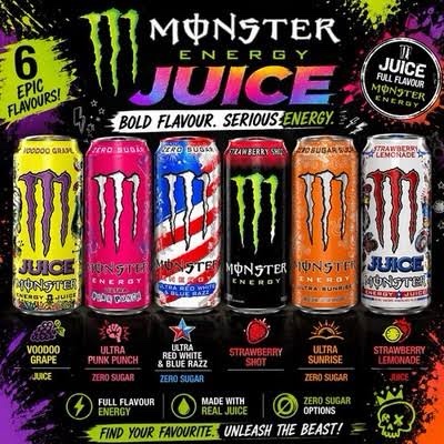 Monster Energy 473ml Imported Drinks